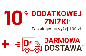 Zapisz sie do newslettera a dostaniesz 10% dodatkowej zniżki na zakupy!